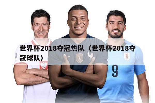 世界杯2018夺冠热队（世界杯2018夺冠球队）