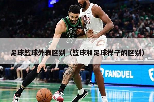 足球篮球外表区别（篮球和足球样子的区别）